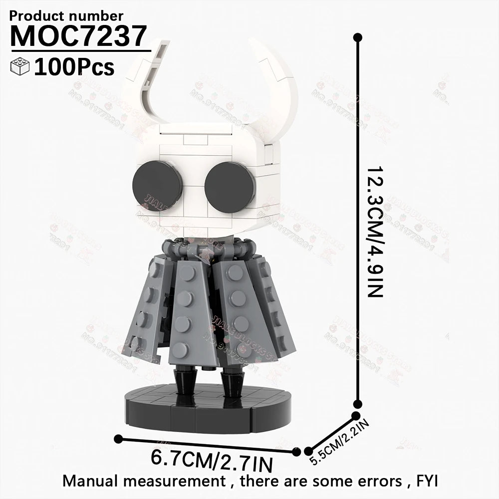Colección de Figuras de Bloques Hollow Knight