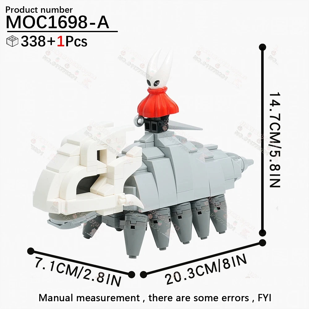 Colección de Figuras de Bloques Hollow Knight