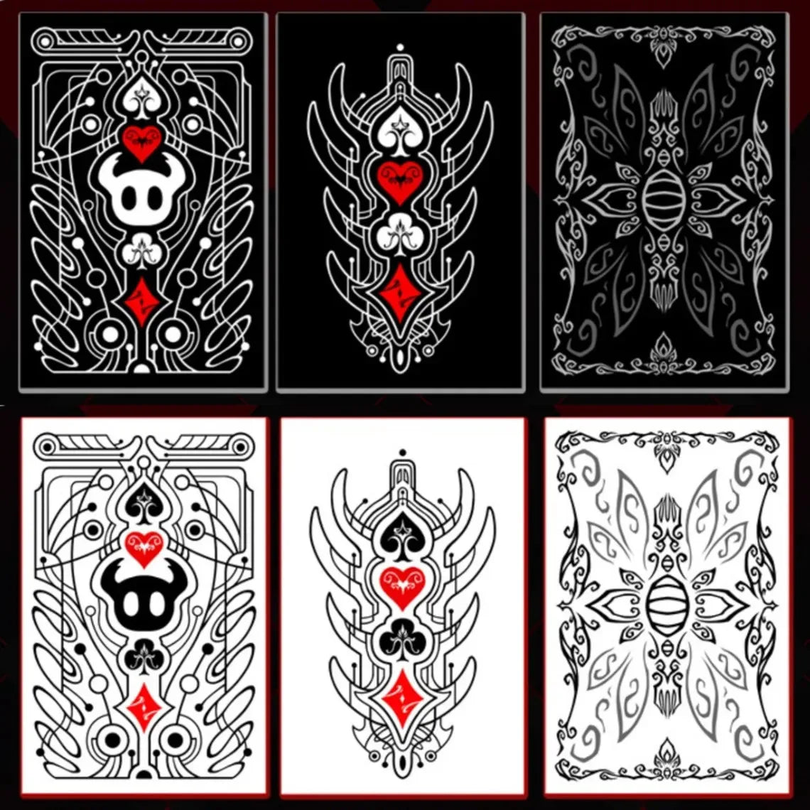 Baraja de Cartas Hollow Knight