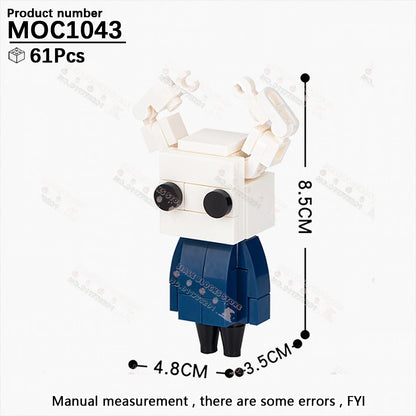 Colección de Figuras de Bloques Hollow Knight